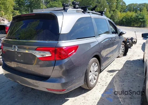 2020 Honda Odyssey Lx из США, поврежденный, VIN 5FNRL6H26LB001361